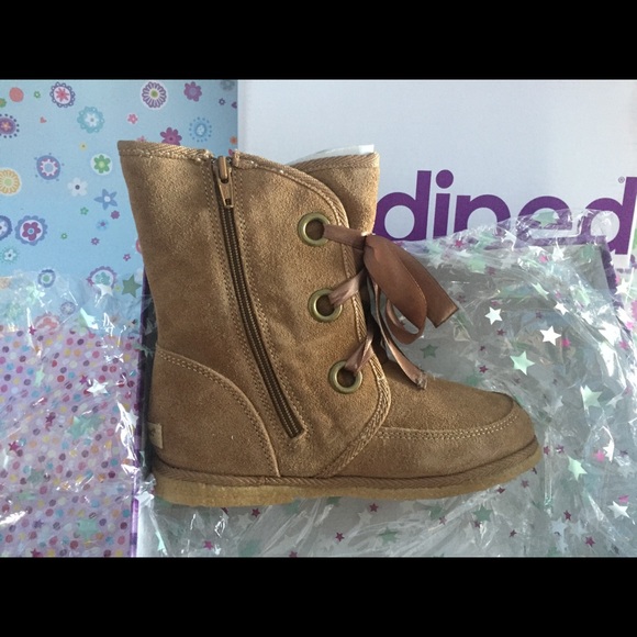 Pediped NEW in Box light brown boots US 13-13.5 - Picture 7 of 11